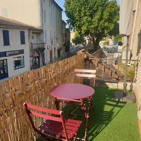 Studio Tout Confort Centre Ville - Balcon, Clim, Tv, Wifi Mazan Eksteriør bilde