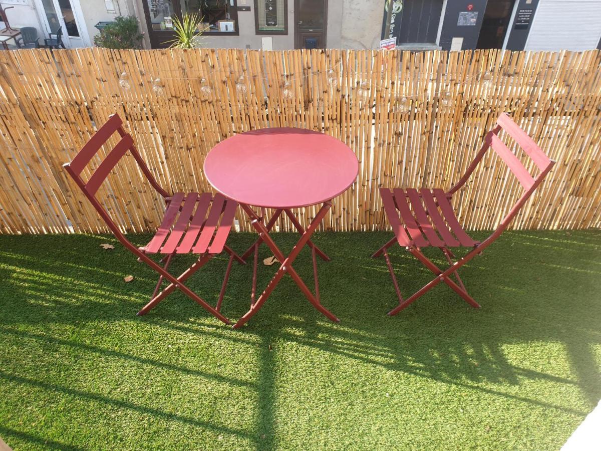 Studio Tout Confort Centre Ville - Balcon, Clim, Tv, Wifi Mazan Eksteriør bilde